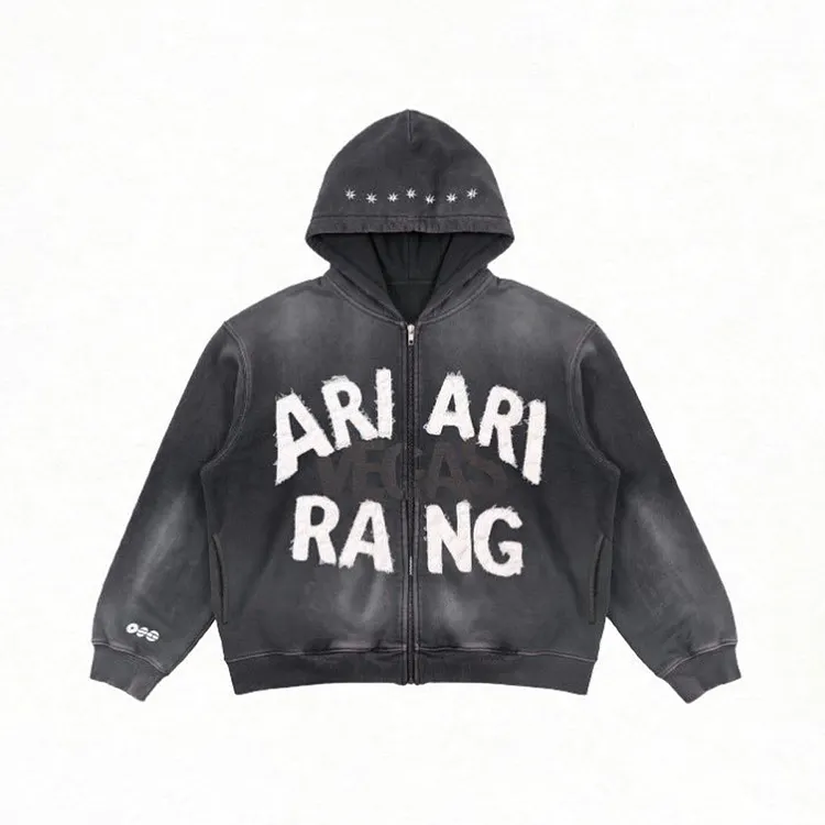 BTS World Tour Arirang Las Vegas Zip Up Hoodie