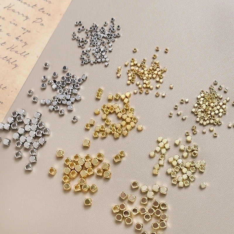 10 Pieces Diameter 3mm Diameter 4mm Diameter 5mm Copper Solid Color Beads