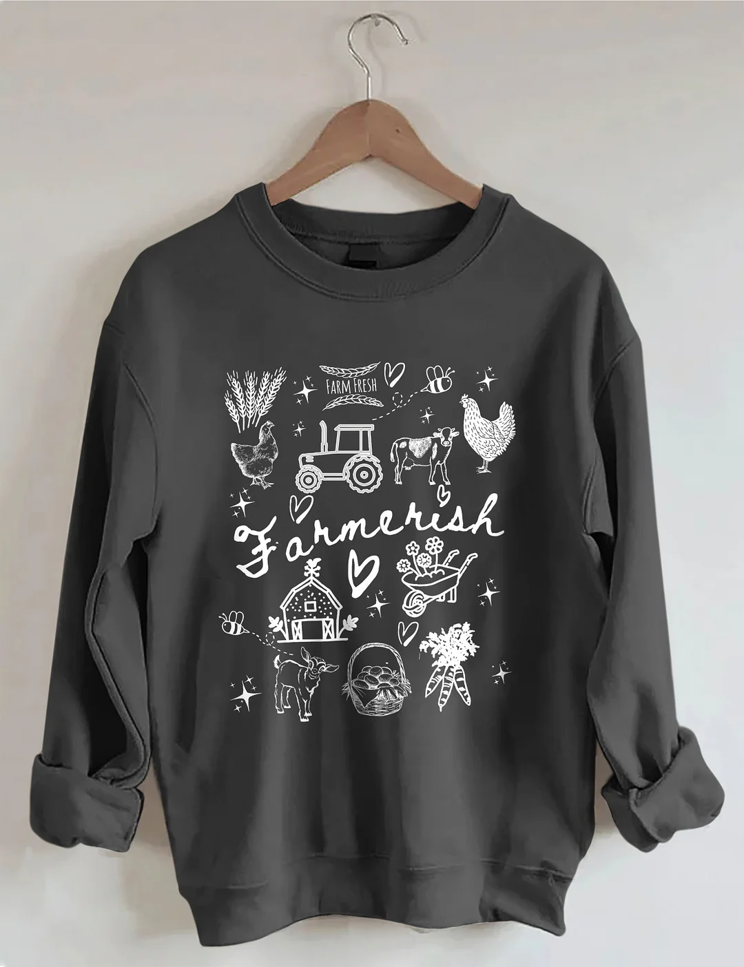 Doodle Design Farmerish Sweatshirt