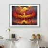(Stamped/Counted) Phoenix Bird - 11CT Cross Stitch 50*40cm/19.69*15.75in