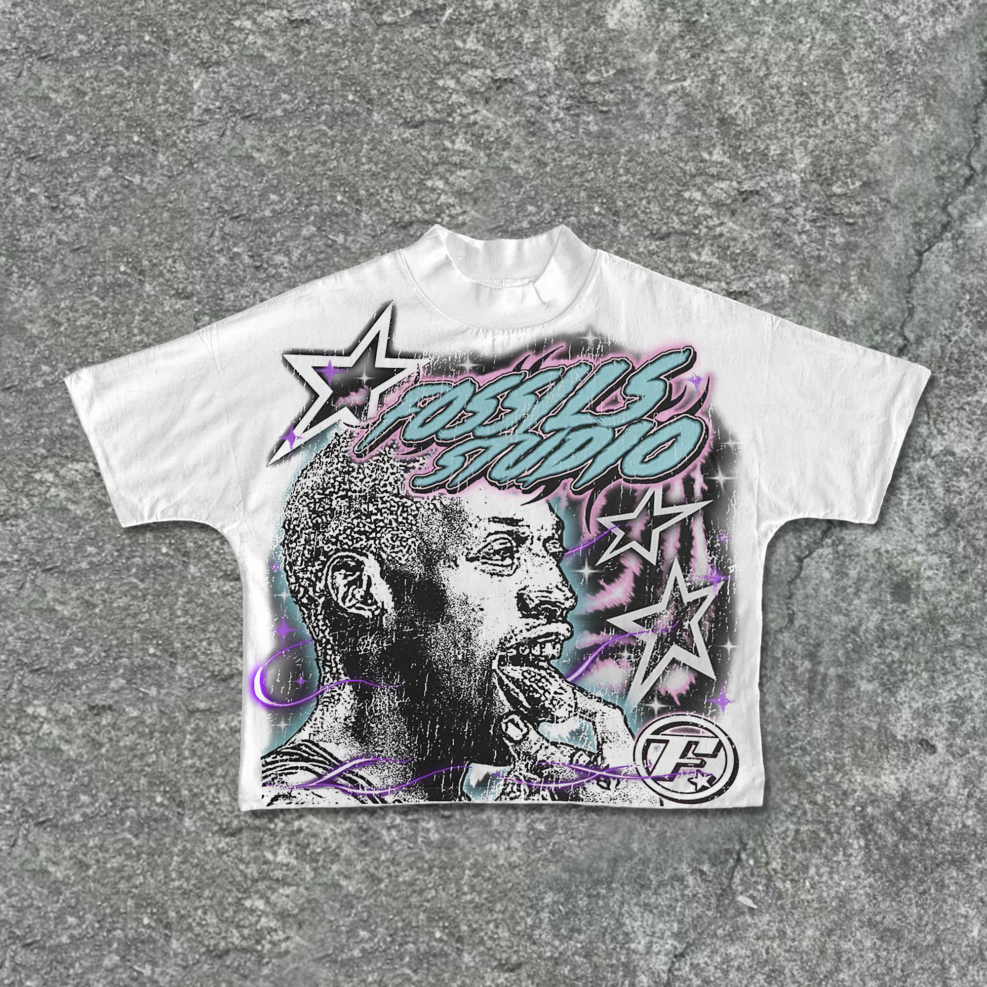 Vintage Basketball Legend Graphic Cotton Cropped T-Shirt - SOPULA