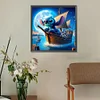 Disney stitch-plein diamant rond peinture-30 * 30cm