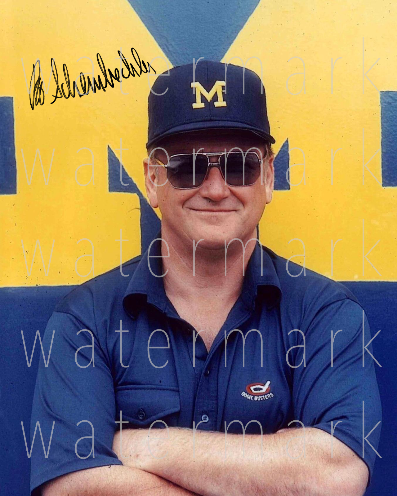 Bo Schembechler Michigan signed 8X10 Photo Poster painting picture poster wall art RP