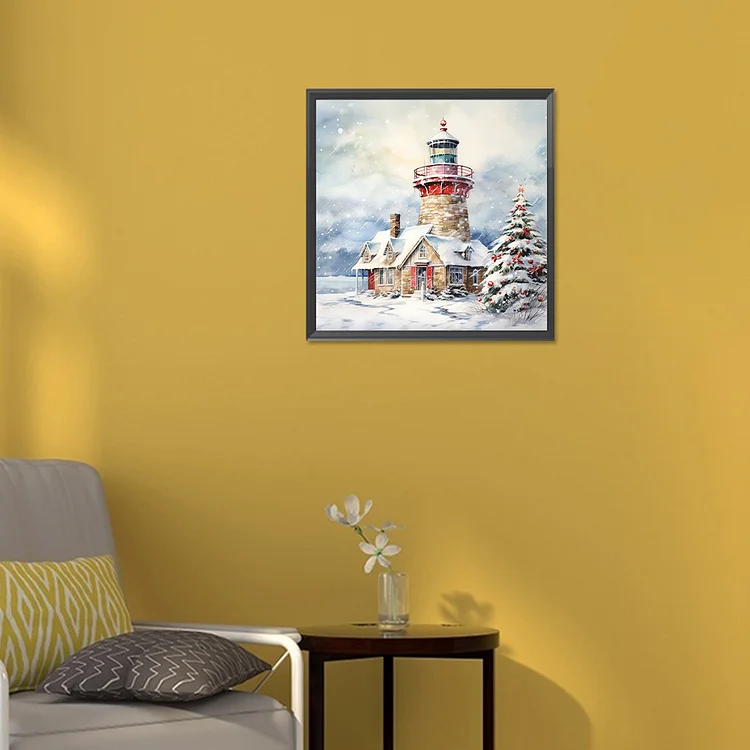 Lighthouse Diamond Painting Kits for Adults Beginners 5D Round Full Drill  Diamond Art for Home Wall Decor 12x16 inch 