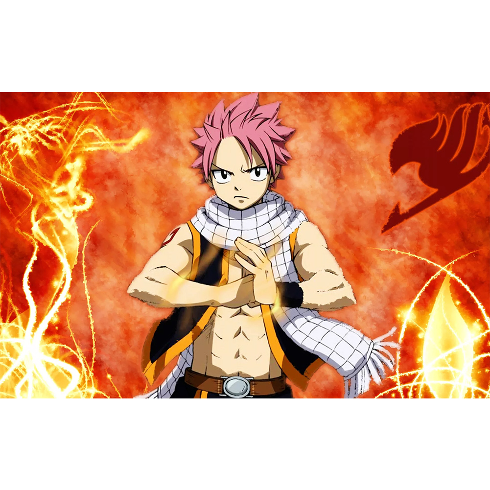 

40*30CM-Round Drill Diamond Painting-Fairy Tail, 501 Original