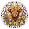 Diamond Painting Ornament Highland Yark Acrylic Pendant DIY Kit 25cm