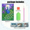 Peacock 5D DIY Diamond Art Painting Notebook Kit 50 Pages A5 Rhinestone Art Painting Notebook Kit for Adults Beginners Holiday Birthday Gift