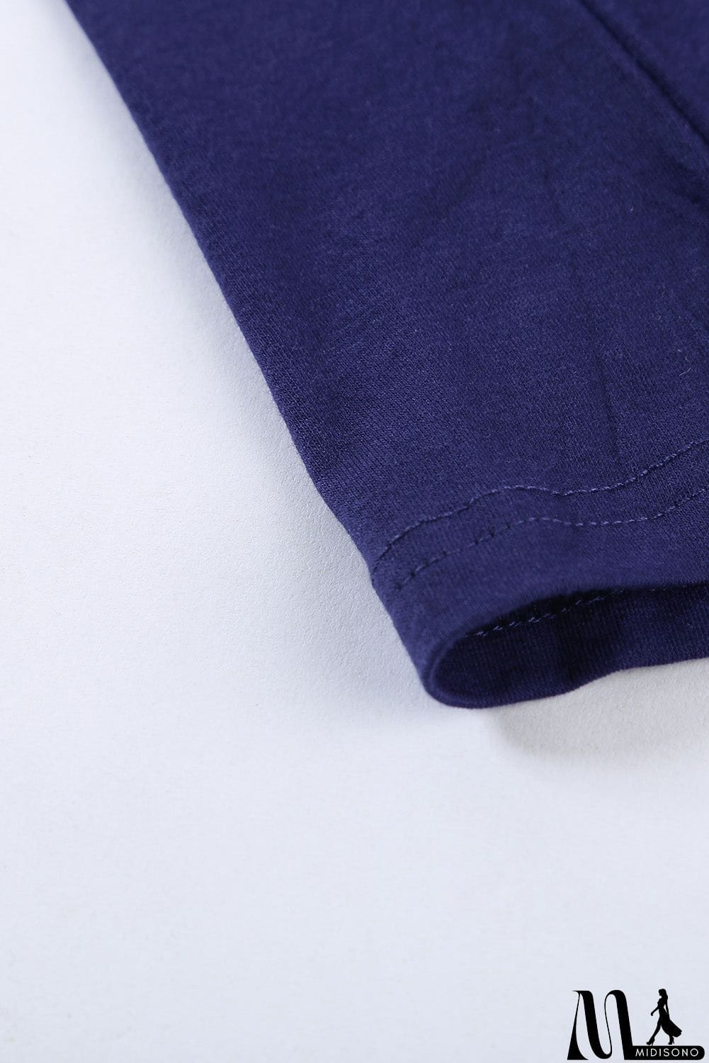 MidiSono - Solid Color Crew Neck Tank