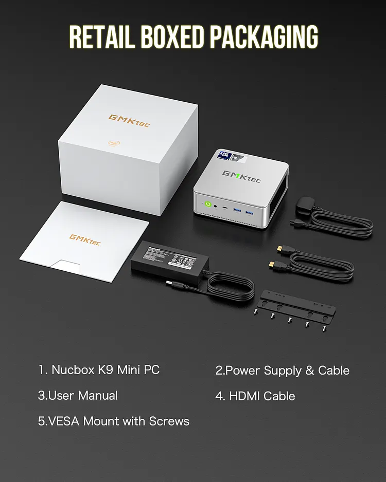 Intel Ultra 5 125H Mini PC--NucBox K9
