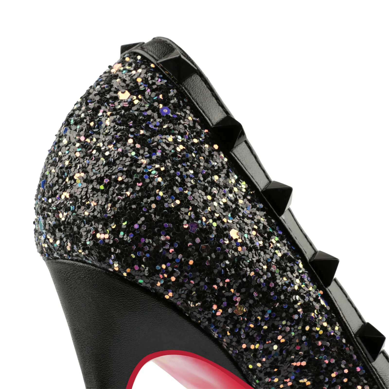100mm/120mm Women's Heels Pointy Toe Party Wedding Shiny Pumps-vocosishoes