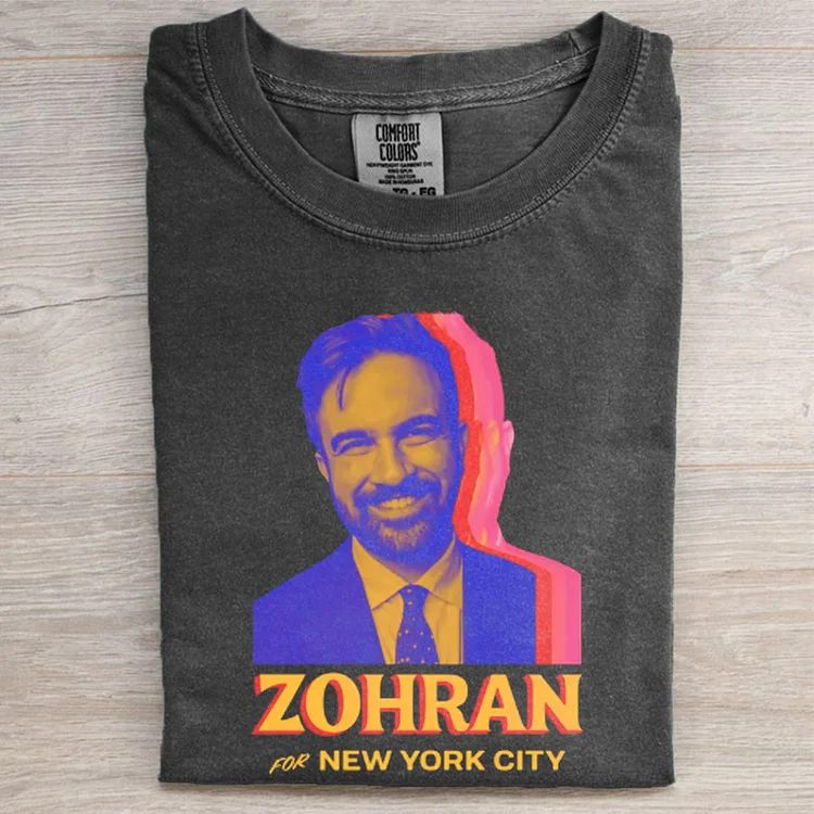  Zohran for New York T-shirt