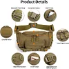 Taktische Bauchtasche Militar Gurteltasche Hufttasche fur Outdoor Sport Trekking Wandern Laufen Radfahren