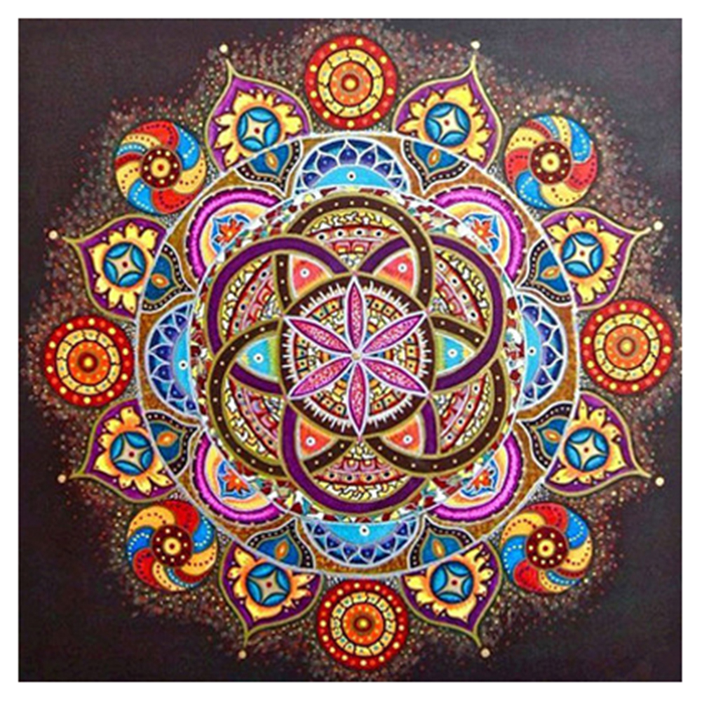 

Mandala - Square Drill Diamond Painting - 40*40CM, 501 Original