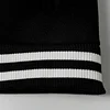 Chrome Hearts Varsity Jacket - Black White Gothic Baseball Coat 2206