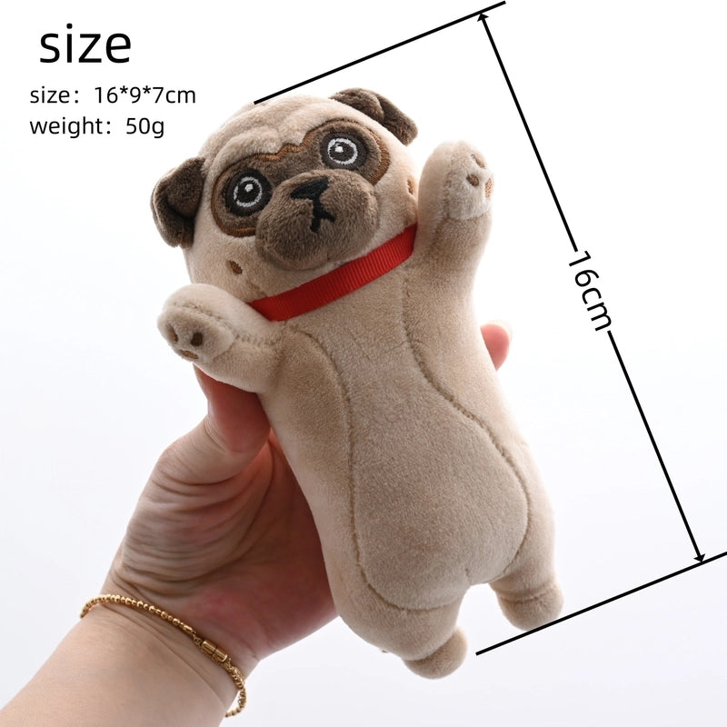 Elegant Lady Animal PP Cotton Plush Unisex Keychain
