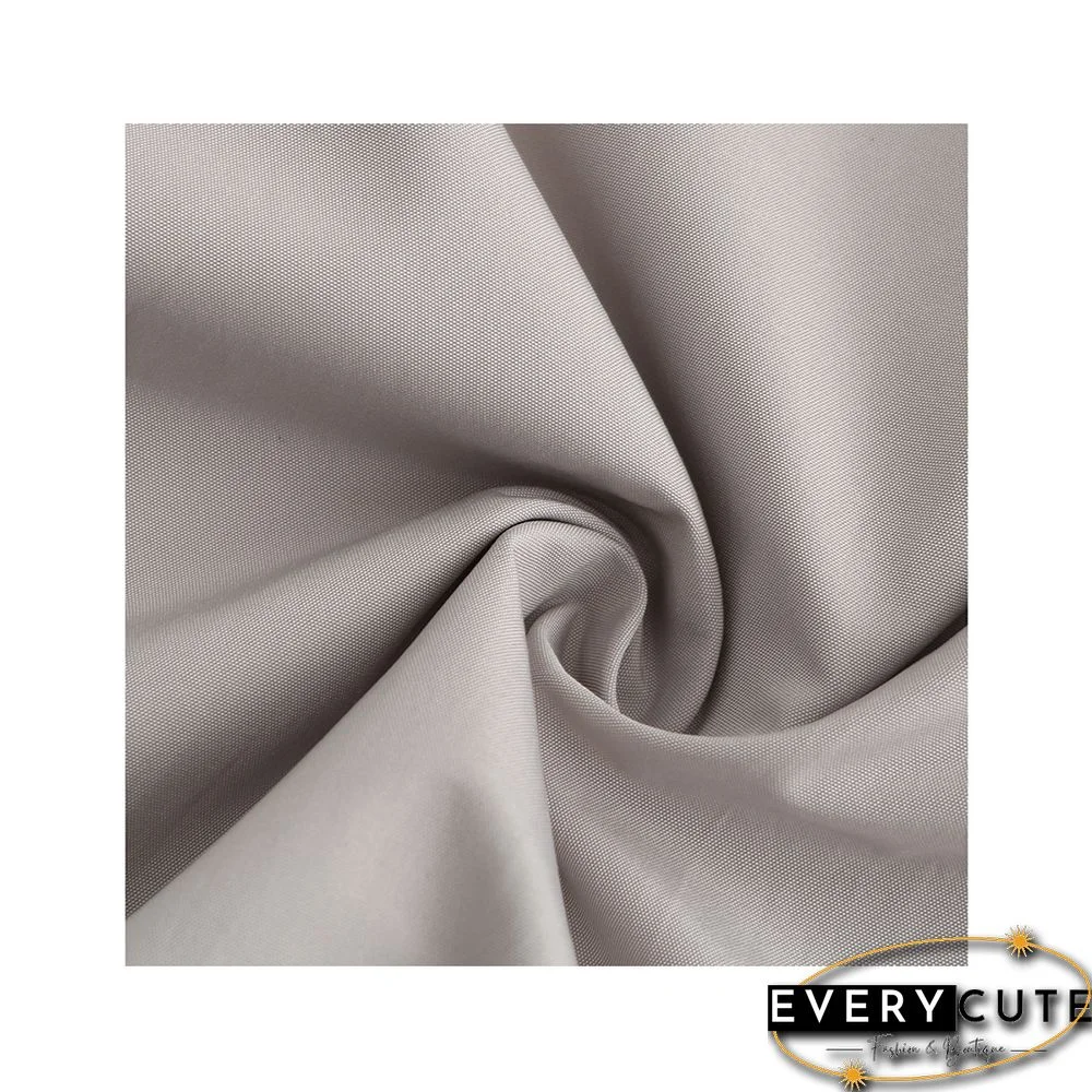 Light Gray Weatherproof Hooded Outdoor Rainproof Coat