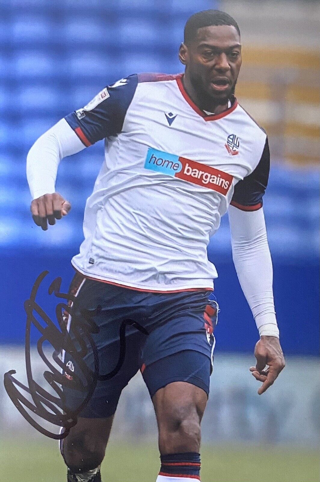 Ricardo Santos Genuine Hand Signed Bolton Wanderers 6X4 Photo Poster painting 2