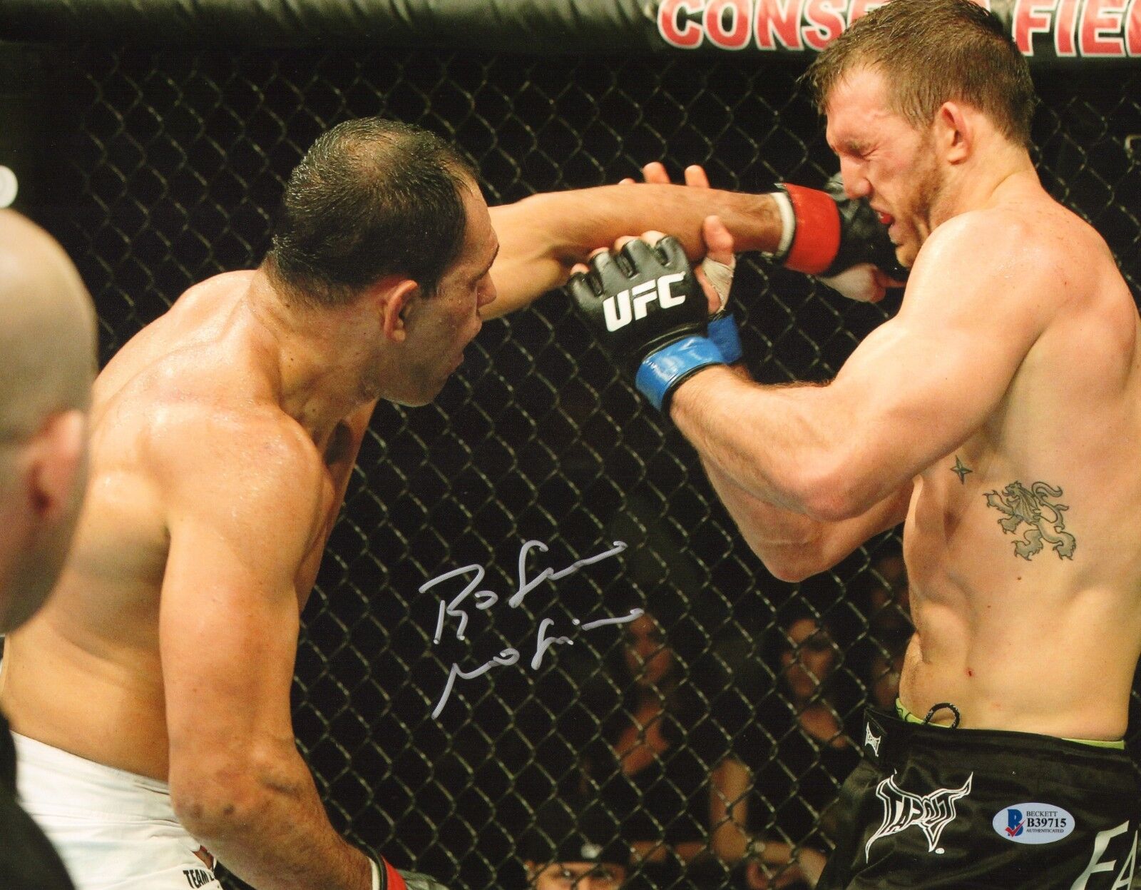 Antonio Rogerio Nogueira Signed 11x14 Photo Poster painting BAS Beckett COA UFC 119 Autograph 1