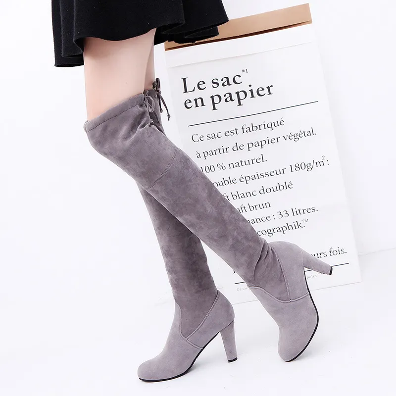 Breakj Breakj Over Knee Boots High And Lady Boots Size Size Boots 4243