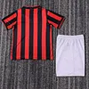 Joyfball 1990-1991 Kids Size Retro AC Milan Home Football Shirt 1:1 Thai Quality