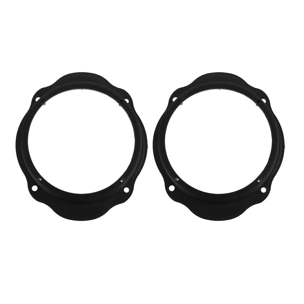 

2pcs 6.5in Car Front Door Speaker Spacer Ring Adapter Plates for Ford Focus, 501 Original