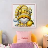 Lemon Gnome-11CT Stamped Cross Stitch 40*40cm/15.75*15.75in