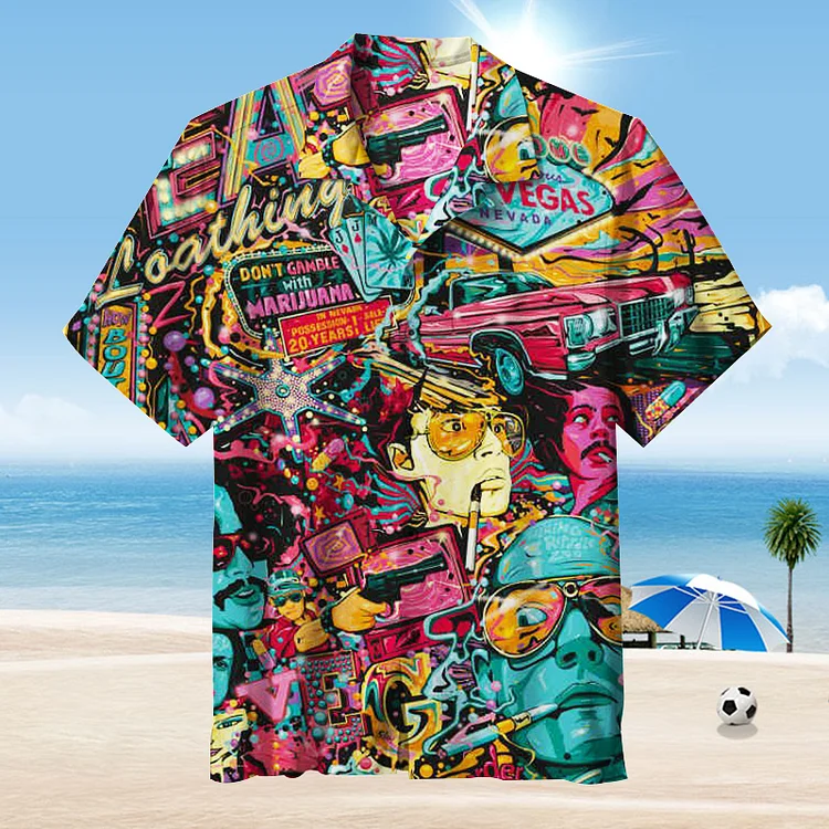 City Of Las Vegas|Unisex Hawaiian Shirt