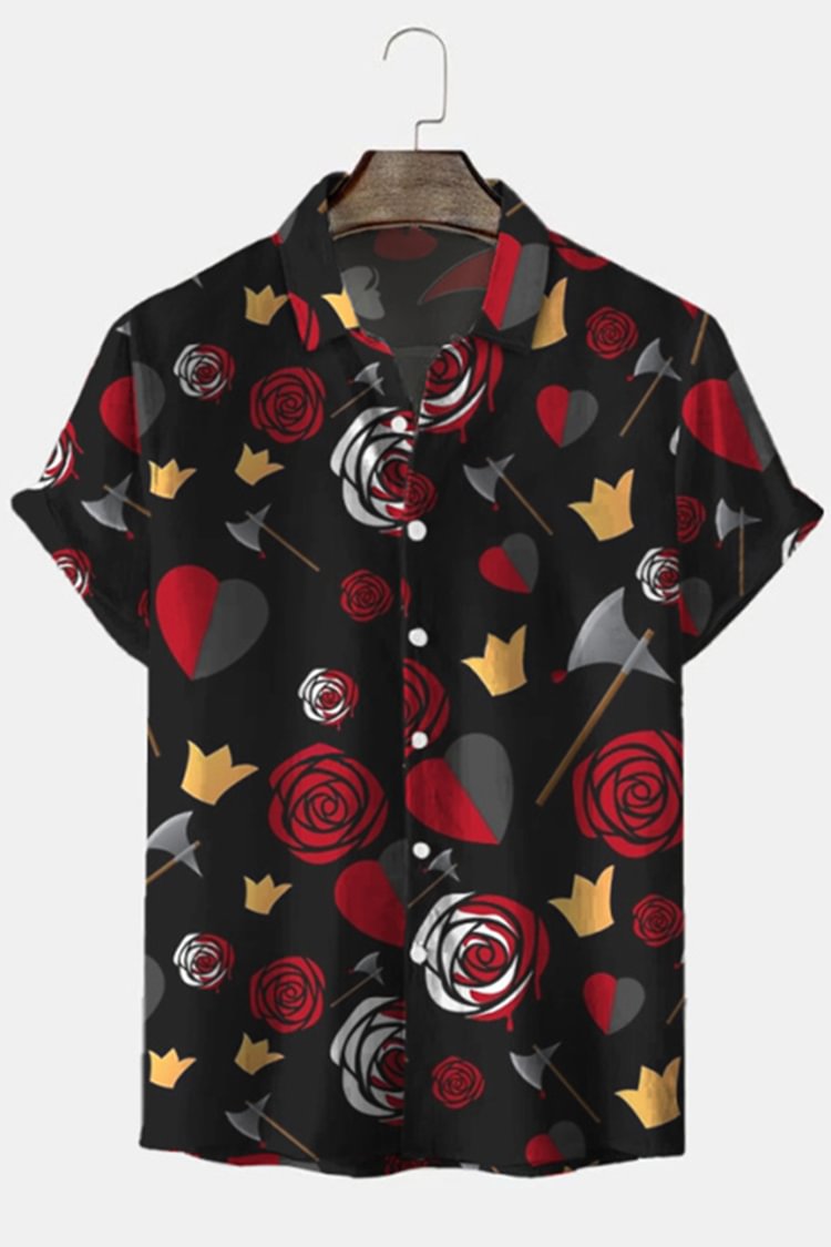 Fashion Men's Casual Short Sleeve Shirts