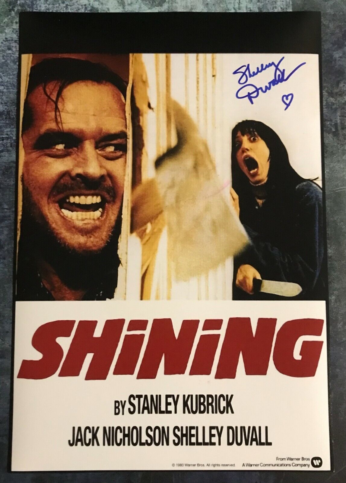 GFA The Shining '80 Movie * SHELLEY DUVALL * Signed 12x18 Photo Poster painting PROOF S4 COA