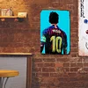 Leo Messi - Vintage Metal Signs - 20*30cm/30*40cm