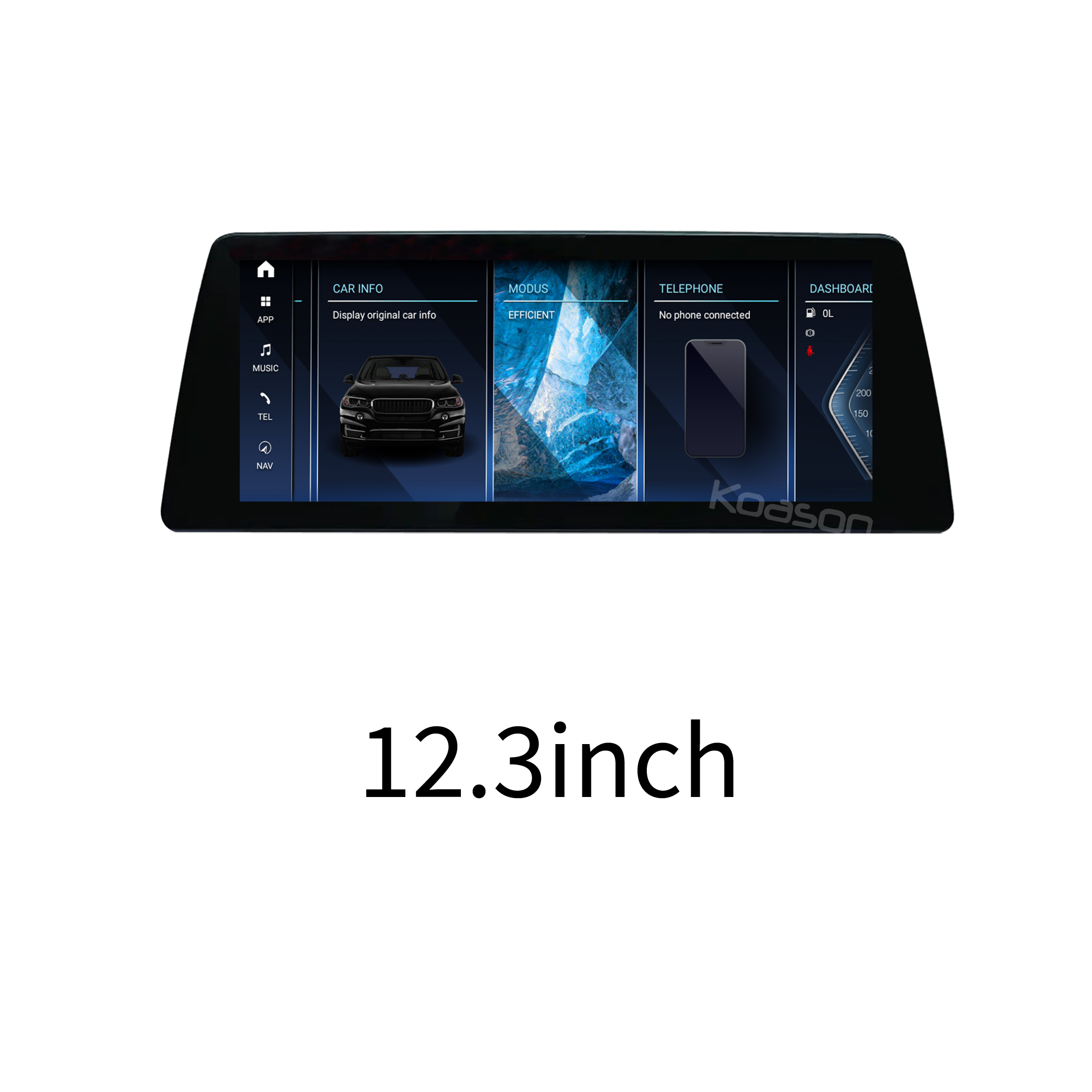 KOASON Android Screen Upgrade Apple CarPlay Android Auto GPS Navigation Car Multimedia Player for BMW 7 series E65 E66