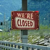 We're Closed - Vintage Metal Signs(12*16Inch) - Warning