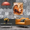Painting By Numbers - DIY Loving Horses(40*50 CM)