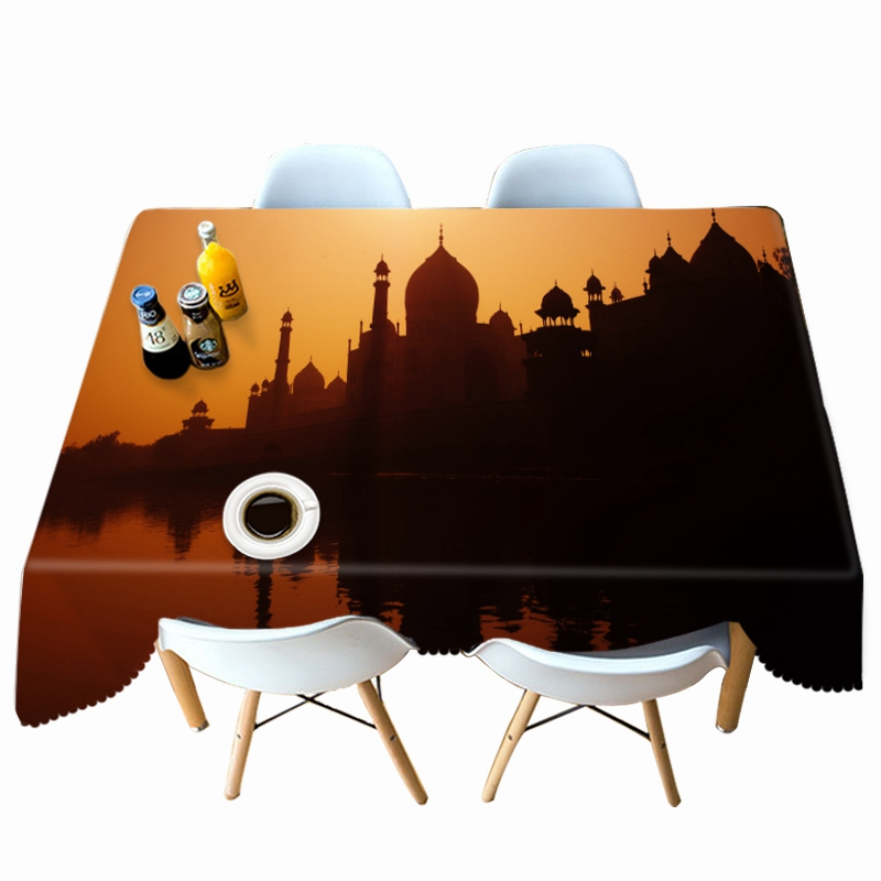 

Castle by the River - 3D Tablecloth, 140*210cm, 501 Original