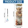 DIY 4Pcs Animal Flower-Diamond Painting Bookmark