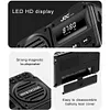Portable FM Radio with LED Display Digital Radio Recorder BT 5.4 Radio Speaker