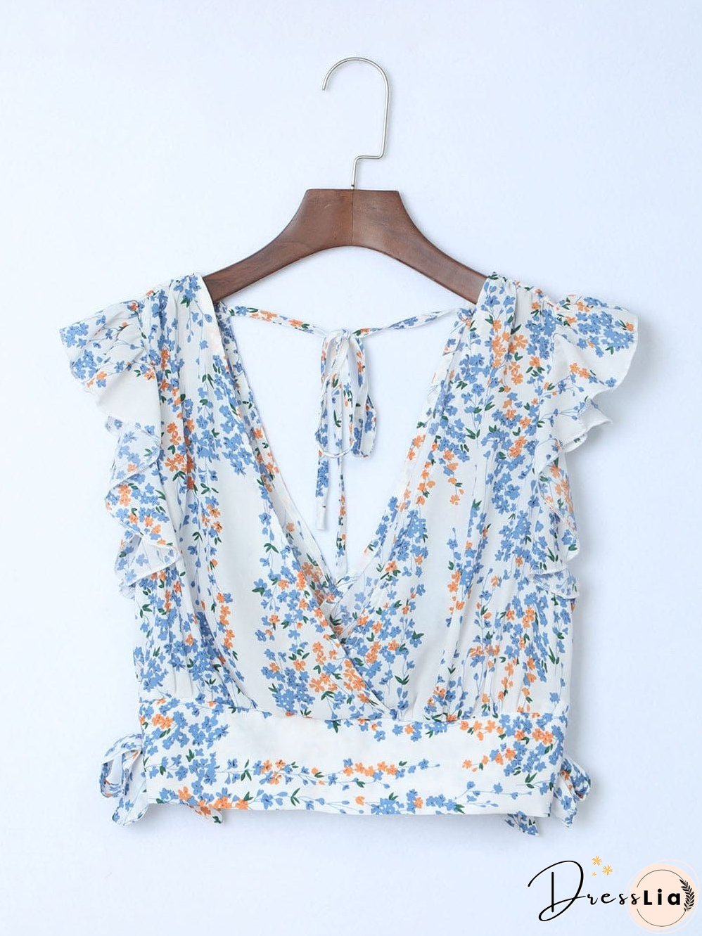 Floral White Bohemian Chic Two Piece Maxi Dress Set