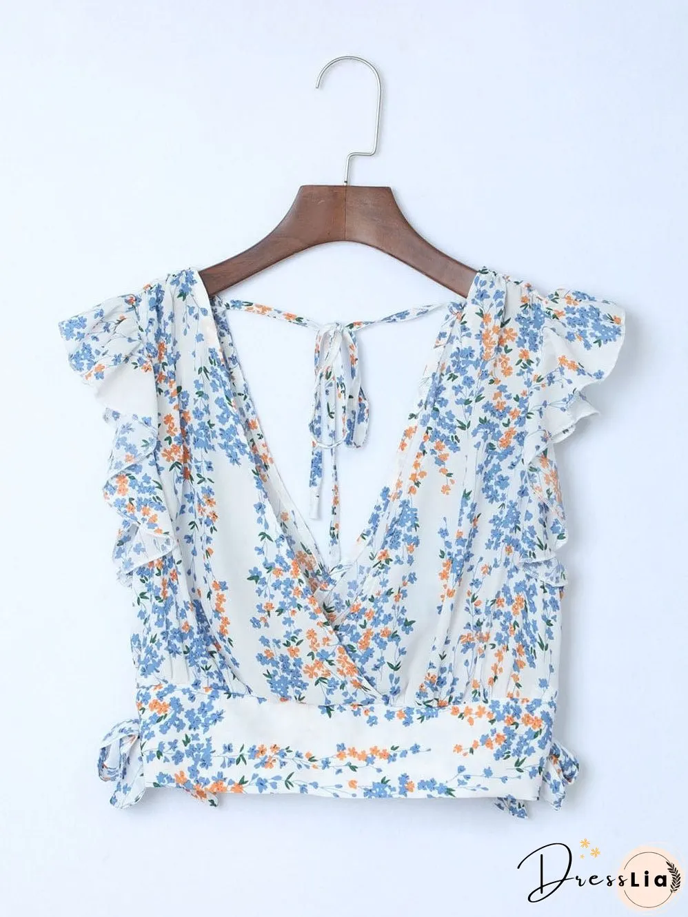Floral White Bohemian Chic Two Piece Maxi Dress Set