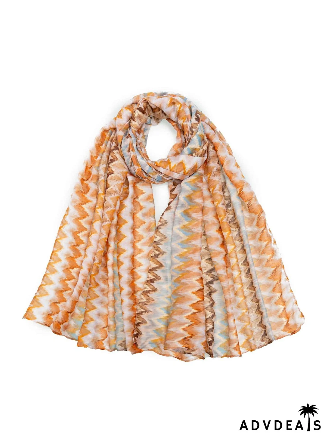 Chevron Print Scarf