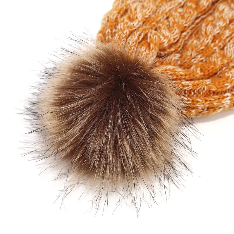 Kid’S Casual Minimalist Solid Color Wool Cap