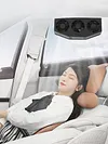 Solar Car Exhaust Fan with 3 Air Outlets Car Radiator Cooling Fan for All Cars