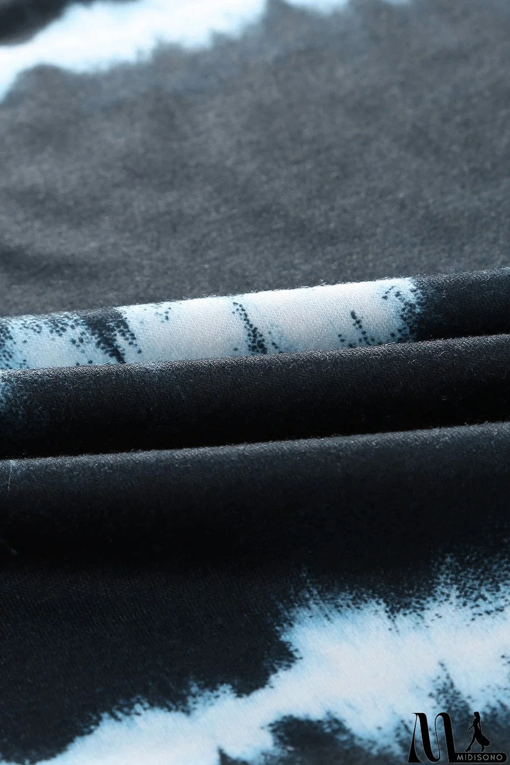 MidiSono - Tie Dye Stripes Basic Tee