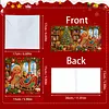 Cartoon Ginger Man DIY Diamond Painting Greeting Cards with Envelopes