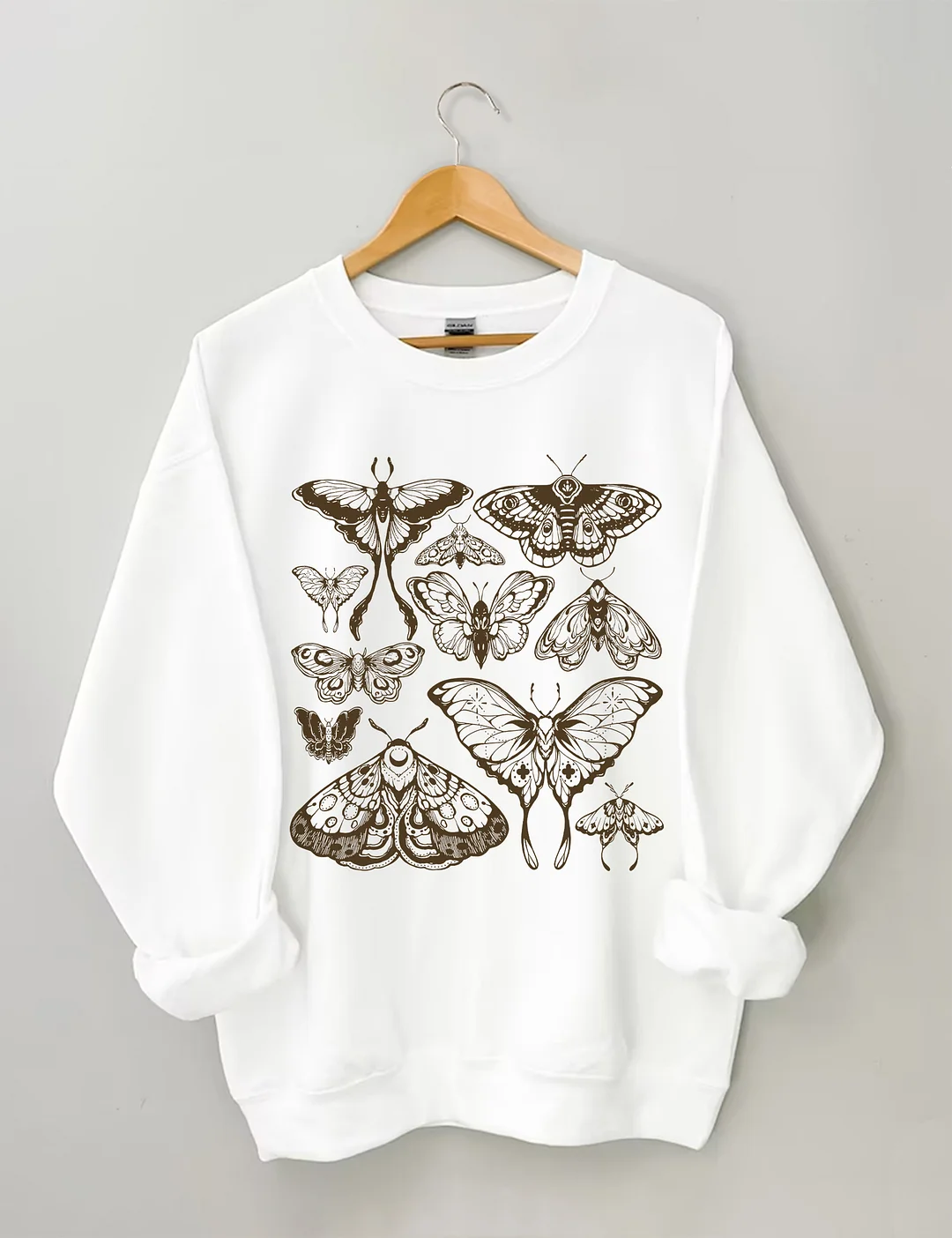 Vintage Butterfly And Moth Sweatshirt