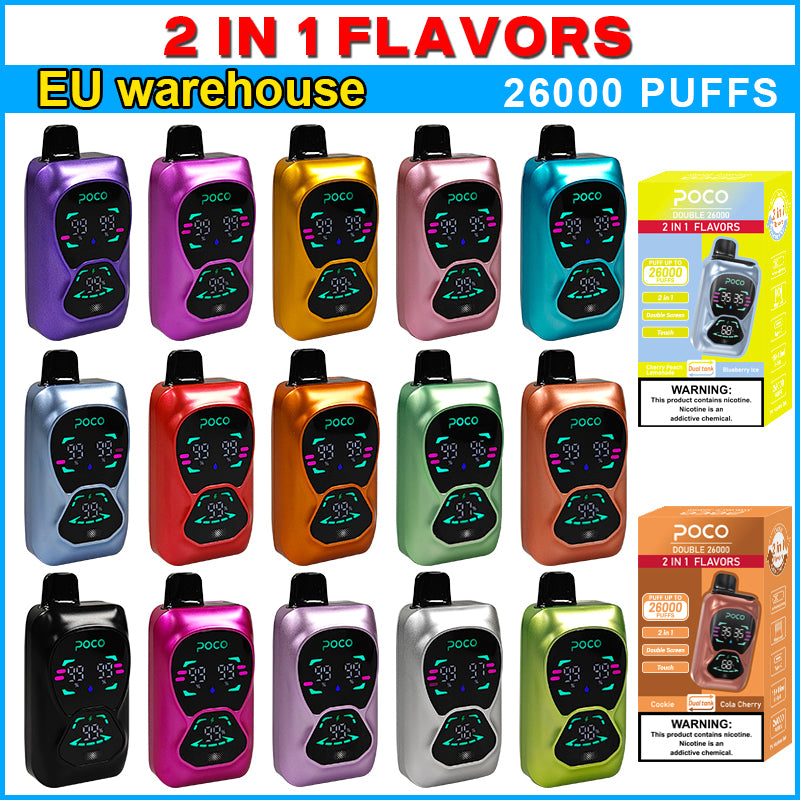 POCO DOUBLE 26000 Puffs Disposable Vape Wholesale POCO CTYVape