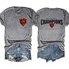 Chicago 2025 NFC North Champions Tee