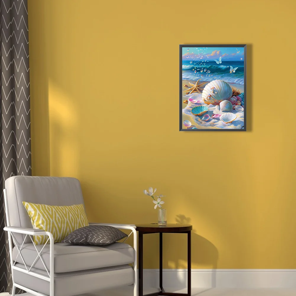 Diamond Painting - Full Round Drill - Beach(30*40cm)
