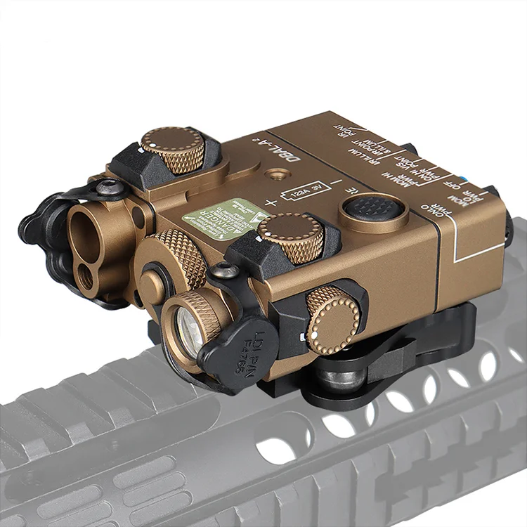 DBAL-A2 LED Flashlight with Green Laser Suitable for many types of guns