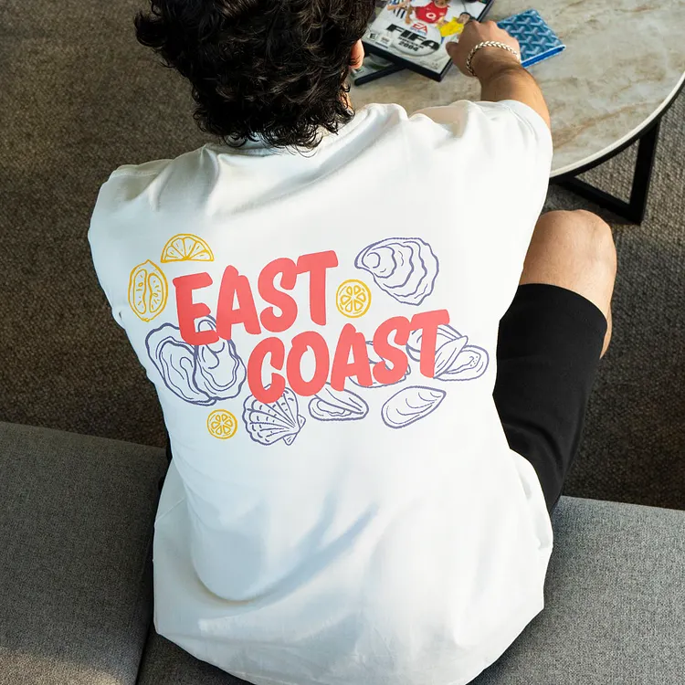 East Coast Printed Men's T-shirt