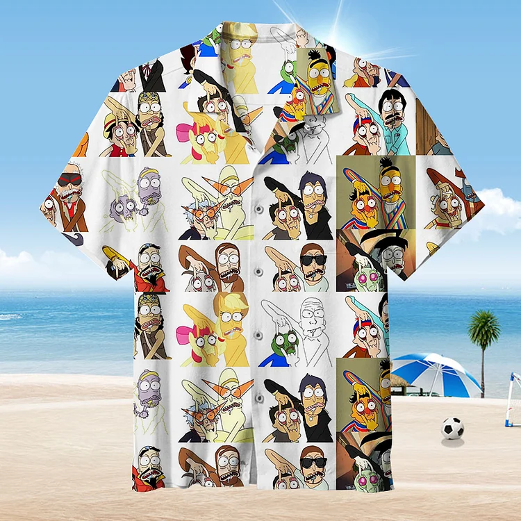 Rick and Morty |Unisex Hawaiian Shirt